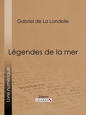 cover image of Légendes de la mer